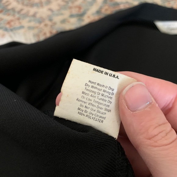 VTG Black Staple Blazer with Single Button - Picture 10 of 11